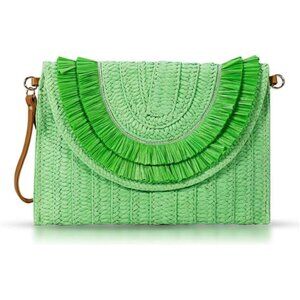 Crossbody Bags for Women,  Clutch Purses, Bohemian Handmade Woven  Package,